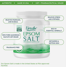 Load image into Gallery viewer, Epsoothe™ Epsom Salt Jar (5 lb)