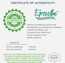 Load image into Gallery viewer, Epsoothe™ Epsom Salt Jar (5 lb)