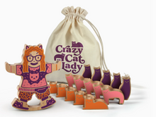 Load image into Gallery viewer, Crazy Cat Lady- Wooden Stacking Game