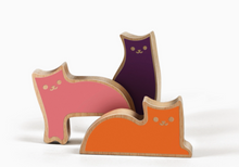 Load image into Gallery viewer, Crazy Cat Lady- Wooden Stacking Game