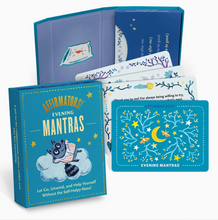 Load image into Gallery viewer, Affirmators!® Mantras (Evening) Nightly Affirmation Cards
