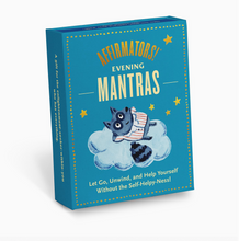 Load image into Gallery viewer, Affirmators!® Mantras (Evening) Nightly Affirmation Cards