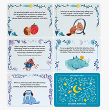 Load image into Gallery viewer, Affirmators!® Mantras (Evening) Nightly Affirmation Cards