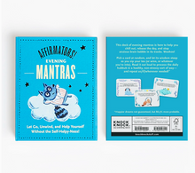 Load image into Gallery viewer, Affirmators!® Mantras (Evening) Nightly Affirmation Cards