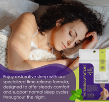 Load image into Gallery viewer, Relief Night Pain Patch - Arnica, Melatonin, Menthol 8 Pack