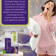 Load image into Gallery viewer, Relief Night Pain Patch - Arnica, Melatonin, Menthol 8 Pack