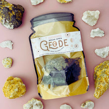Load image into Gallery viewer, Break Open Crystal Geode from Volcanic Rock