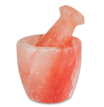 Load image into Gallery viewer, Himalayan Salt Mortar and Pestle Set