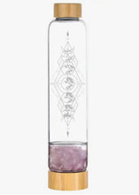 Load image into Gallery viewer, Bamboo Crystal Water Bottle