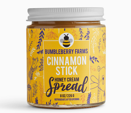 Cinnamon Stick Honey Cream Spread - 8oz
