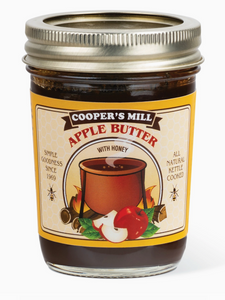 Apple Butter (with Honey, with Cinnamon) - Half Pint