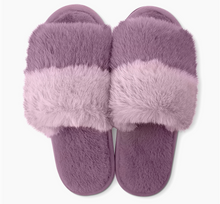 Load image into Gallery viewer, Hello Mello Cotton Candy Puff Slippers