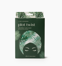 Load image into Gallery viewer, Lemon Lavender Plot Twist Turbo Towel
