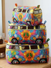 Load image into Gallery viewer, Quilted Makeup Organizer Bag Set