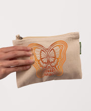 Load image into Gallery viewer, Free Spirit Butterfly Large Zipper Pouch