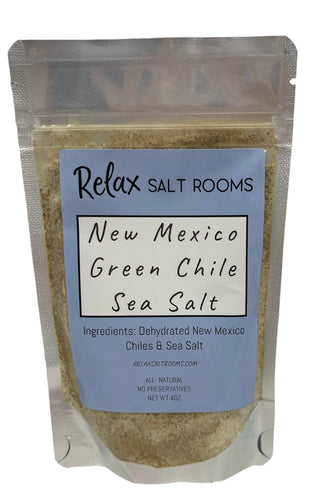 New Mexico Green Chile Sea Salt (4oz)