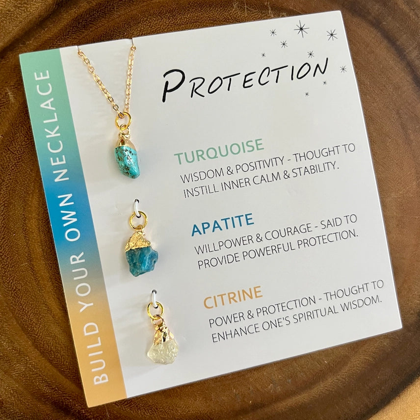 protection' Gold Necklace Bundle – Relax Salt Rooms