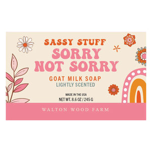 Sorry...Not Sorry Goat Milk Bar Soap 8.6oz