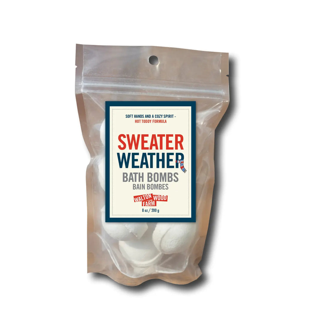 Bath Bombs- Sweater Weather