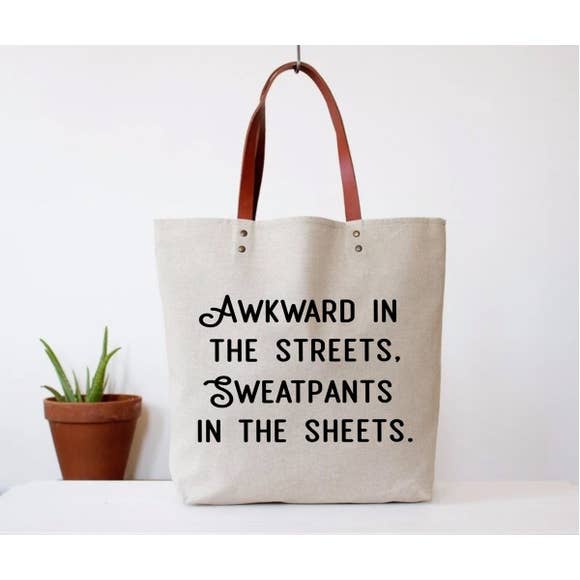 Awkward in the Streets Tote Bag
