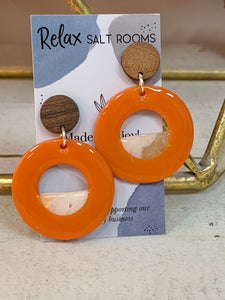 Orange BOHO Earring