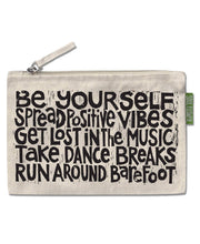 Load image into Gallery viewer, Manifesto Large Zipper Pouch