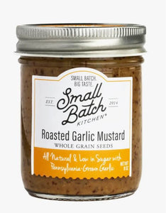 Roasted Garlic Mustard Condiment