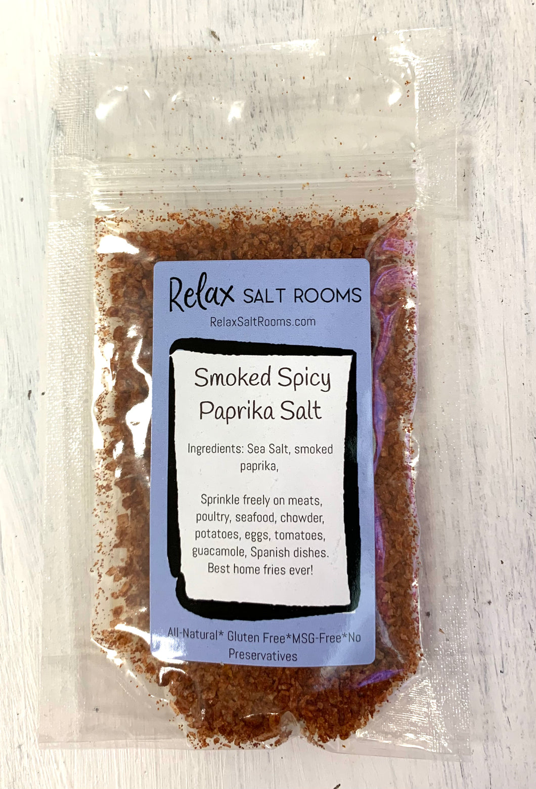 Smoked Spicy Paprika Salt