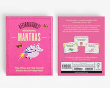 Load image into Gallery viewer, Affirmators! Mantras (Morning) Daily Affirmation Cards