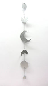 Moon Phase Chime- Silver