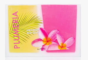 Plumeria Bar Soap with Kukui