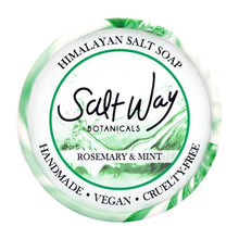 Load image into Gallery viewer, Rosemary and Mint Salt Soap