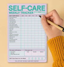 Load image into Gallery viewer, Self-Care Weekly Tracker Pad