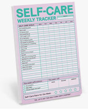 Load image into Gallery viewer, Self-Care Weekly Tracker Pad